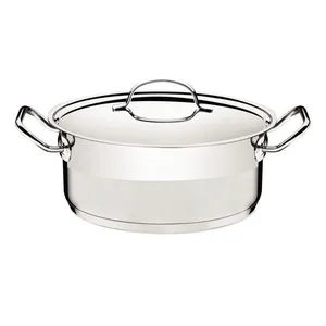 Caçarola Rasa Tramontina Professional Gourmet Inox 24cm Inox