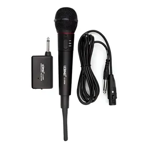 Microfone Sem Fio Wireless Com Receptor Karaokê Reunião