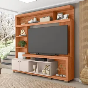 Estante Home Formosa Marrom Para Tv Até 65 Polegadas Caemmun