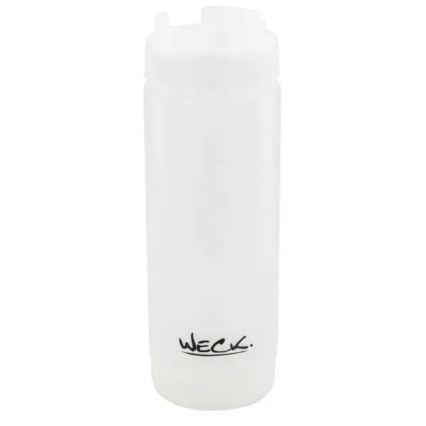 Bisnaga Invertida Profissional De 590ml Weck Plástico Restau