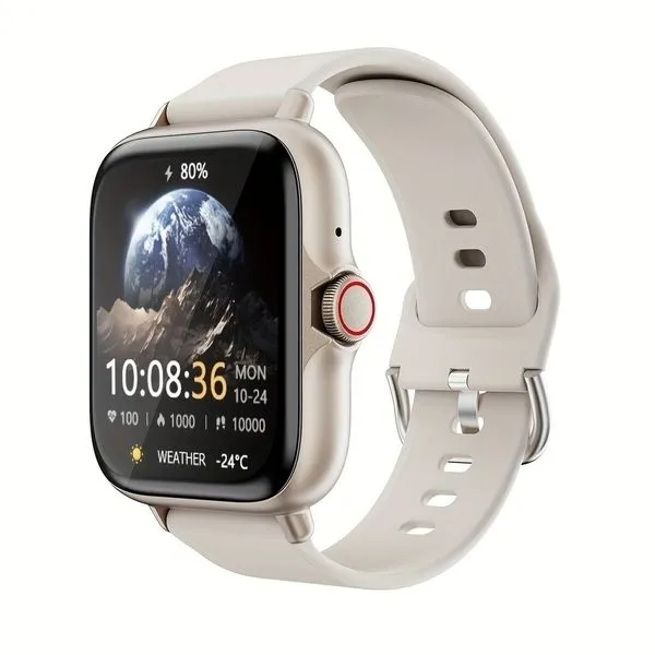 Relógio Inteligente DESERTCAT Pulseira de Silicone À Prova D'Água Cinza