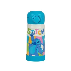 Garrafinha Térmica Infantil Stitch 350ml Azul U / Azul