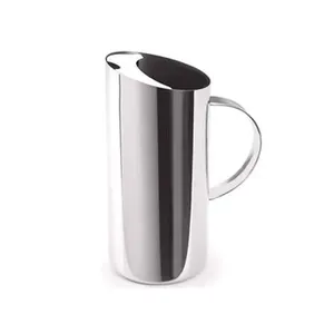 Jarra Forma em Aço Inox 1,5 Litros Inox