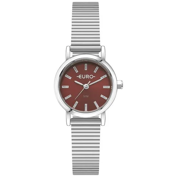 Relógio Euro Feminino Ref: Eu2035yzp/4r Casual Prateado