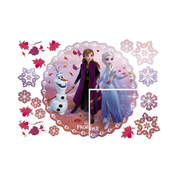 Painel Decorativo Frozen 2 85x85cm Regina
