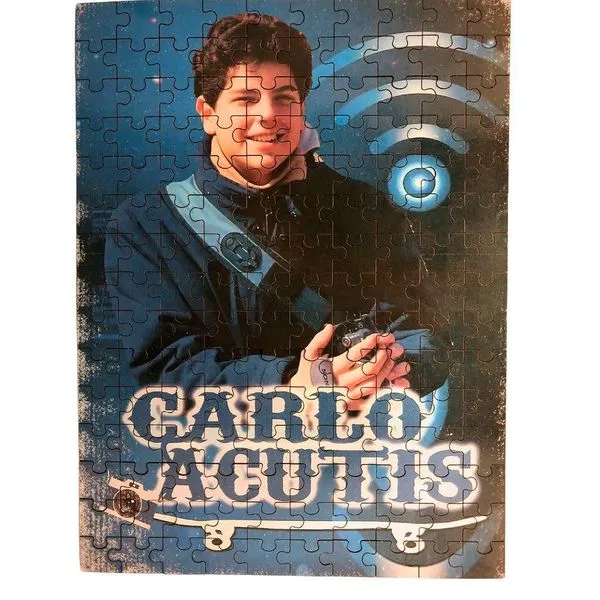 Quebra-cabeça Personalizado 150 Peças Em Mdf Carlo Acutis