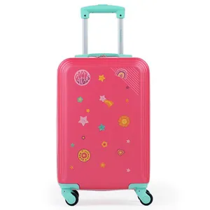 Mala De Bordo Abs 4 Rodas Kids Rosa PP / Rosa