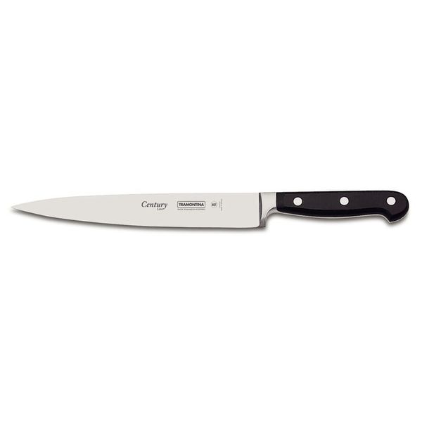 Faca para Carne/Cozinha 4`` Tramontina Century Preto com Inox