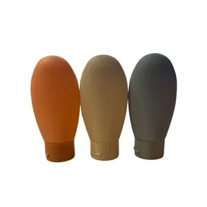 Kit 3 Frascos 60ml Porta Shampoo Creme Condicionador Sabonete líquido Antivazamento Viagem Academia