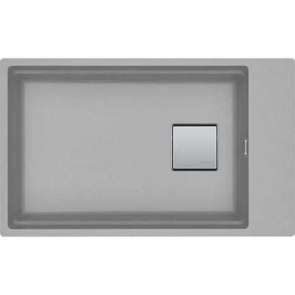 CUBA FRANKE KUBUS KNG 110-62 STONE GREY 620X420 MM C/ ACESSORIOS REF. 16075