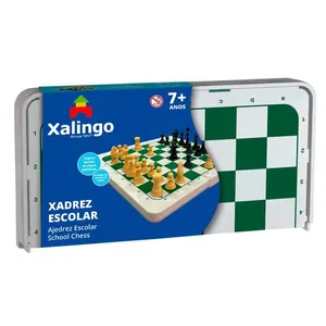 Xadrez Escolar Xalingo Plástico