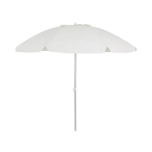 Guarda-Sol Bagum Articulado Vareta Fibra 2,0 M Branco