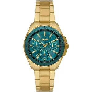 Relógio Orient Feminino Ref:Fgssm096 E1kx Multifunção Dourado