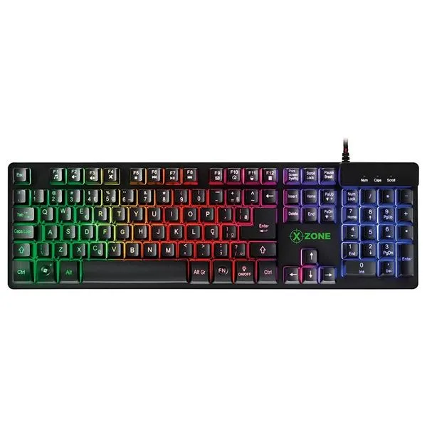 Teclado Gamer RGB USB XZone GTS-01