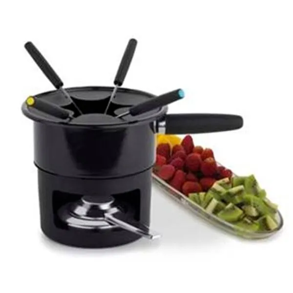 Aparelho de Fondue Forma Viena 7907 8 Peças Preto