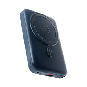 Carregador Portátil Geonav PB10MAGSG 20000 mAh com USB-A e USB-C para Celulares e Dispositivos Eletrônico Cinza