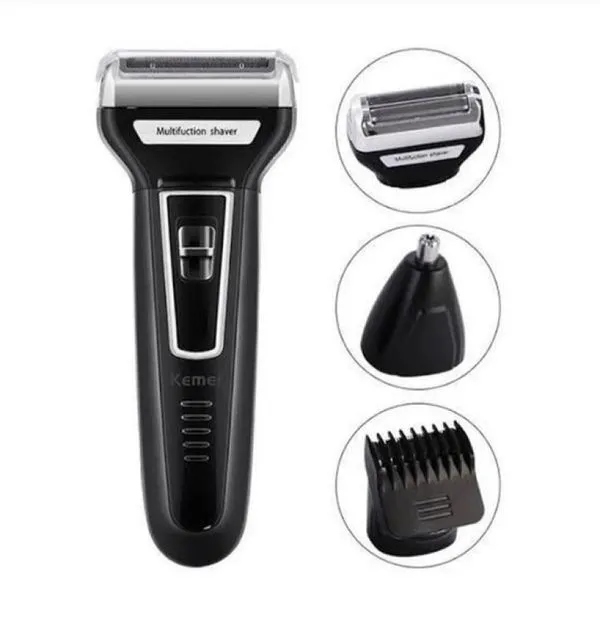 Máquina de Cortar Cabelo 3 em 1 Elétrica