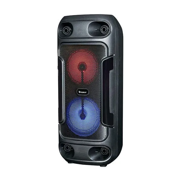 Caixa de Som Bluetooth Slim 80W Sumay Preto