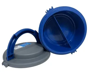 Marmita Termica Plus 1,5L Dupla C/ Alça Azul Soprano