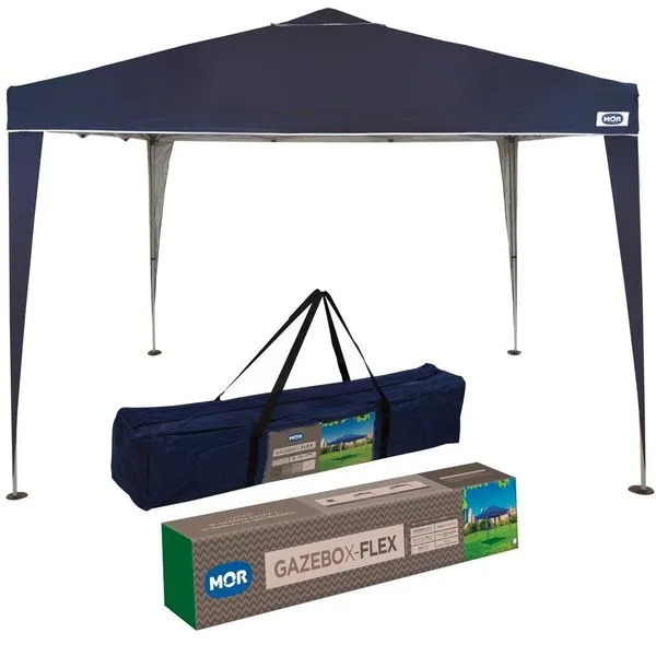 Tenda Gazebo Praia Dobravel Sanfonada 3x3 M Mor