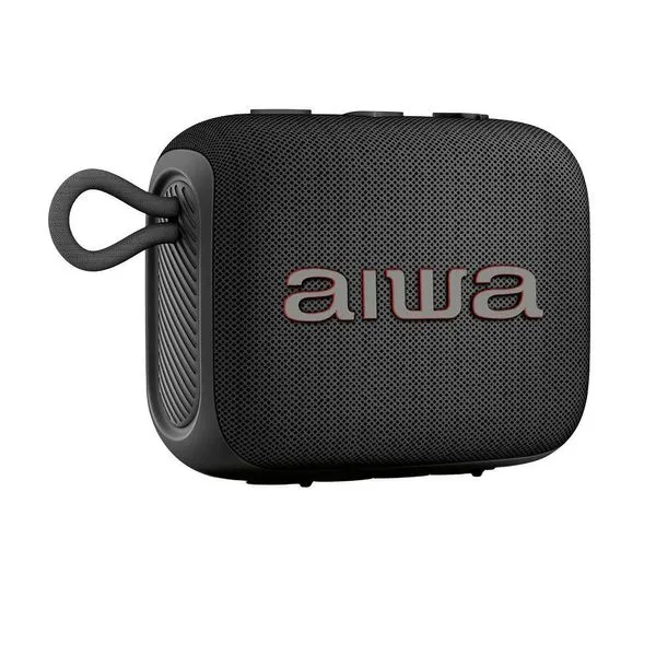 Caixa De Som Speaker Aiwa AWS-SP-07-B 7W Bluetooth IPX6 Bivolt