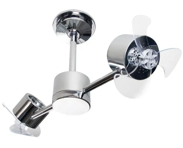 Ventilador de Teto Treviso Infinit Cromado Controle Remoto