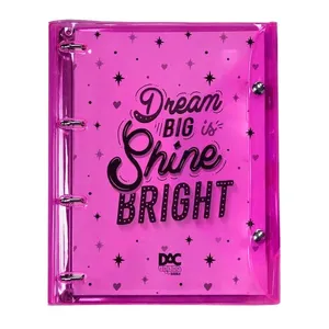 Caderno Argolado Universitário DAC Shine Neon