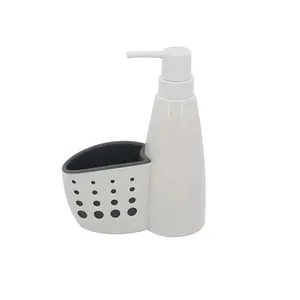 Dispenser de Detergente Le Clear em Plástico Branco