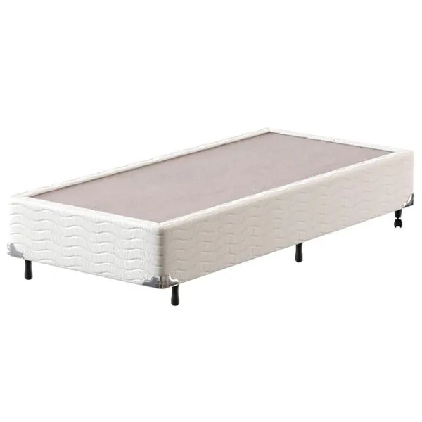 Base Box para Colchão de Solteiro Probel Amsterdã 38x88x188 cm Branco