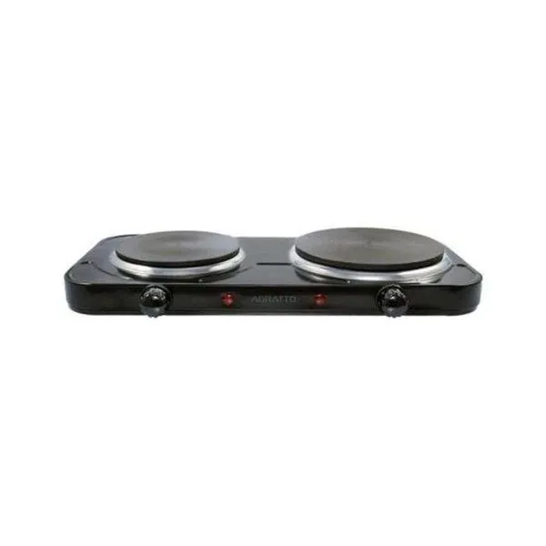 Fogão Elétrico De Mesa Agratto Fmp-02 2 Pratos Preto 220v