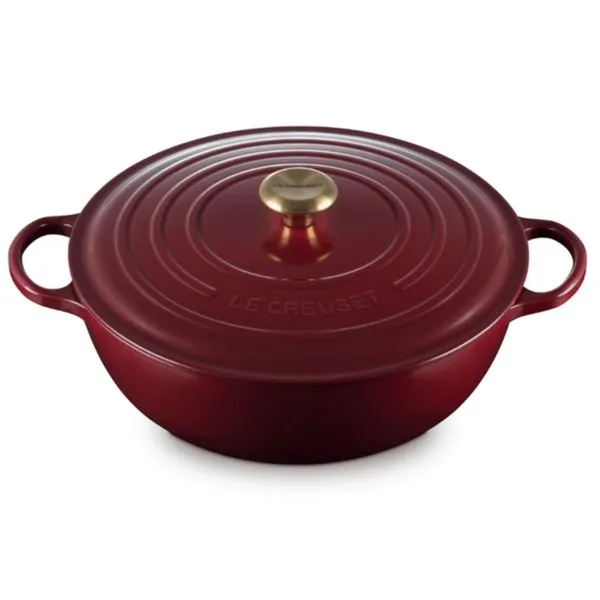 PANELA LE CREUSET MARMITA EM FERRO FUNDIDO 32CM VERMELHO RHONE 21114329494441