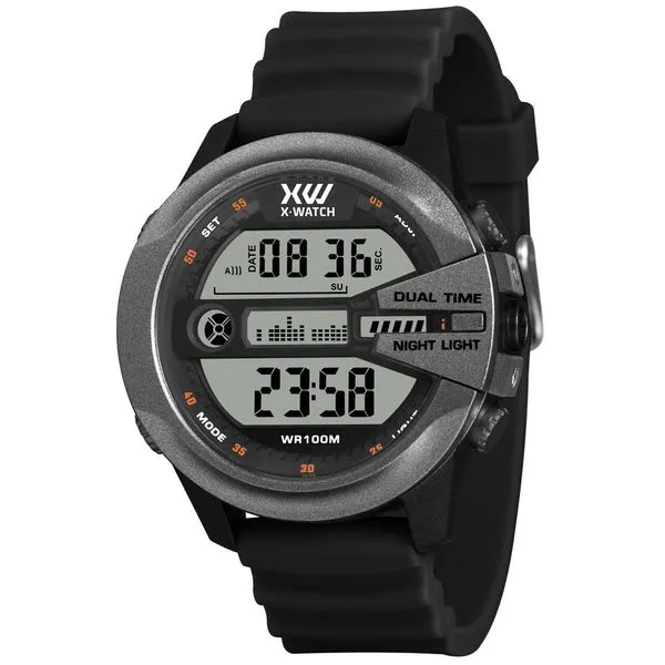 Relógio X-Watch Masculino Ref: Xmppd801 Bxpx Esportivo Digital