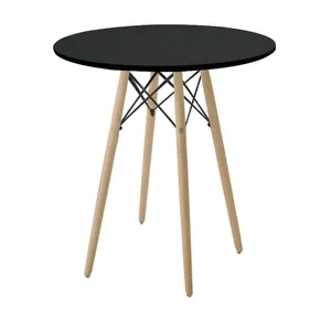 Mesa Eiffel Mor 60cm Preta