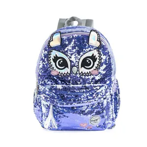 Mochila Escolar Feminina Coruja Roxa U / Roxo