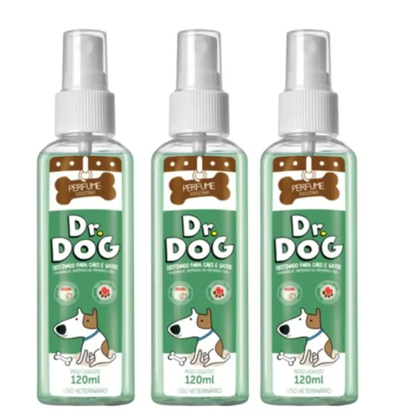 Kit 3x Perfume Pet Xodozinho Cheirinho Bebê Atacado Revenda