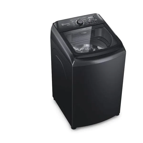 Lavadora de Roupas Electrolux Efficient LEP15 14,5kg Preto / 220V