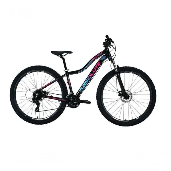 Bicicleta aro29 Absolute Hera Feminina Câmbios Shimano 24v K7 Freio Hidráulico Garfo Ctrava Preto