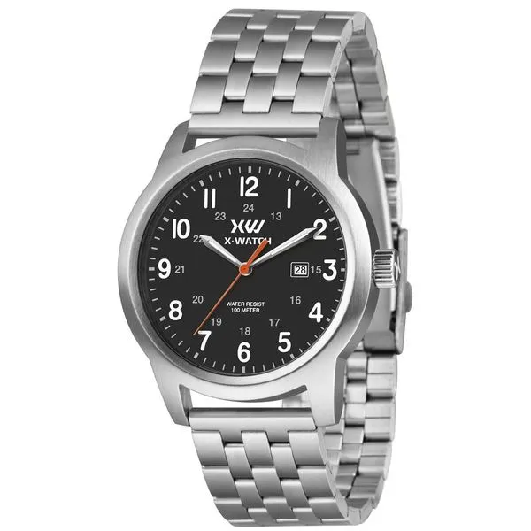 Relógio X-Watch Masculino Ref: Xmss1063 P2sx Casual Prateado