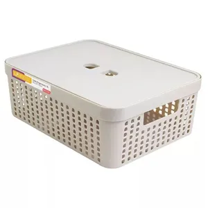 Cesto Organizador 11L Ratan LP House 8512FE Bege