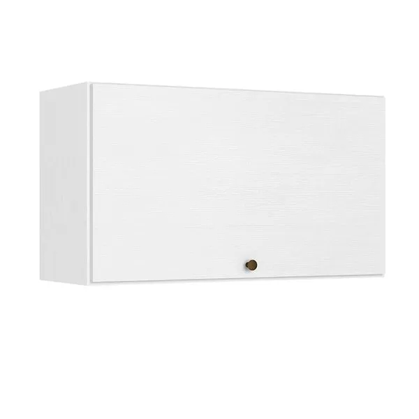 Armário Aéreo Basculante Leticia 80cm 1 Porta THB Branco