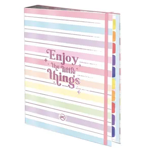 Caderno College Argolado Dac Style Enjoy 48 Folhas