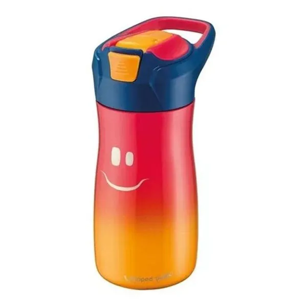 Garrafa De água Em Aço Picnik Kid 430ml 1201 Rosa - Maped