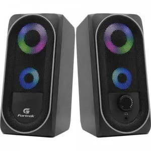 Caixa de Som Multimidia Gamer BLACK HAWK RGB Fortrek G