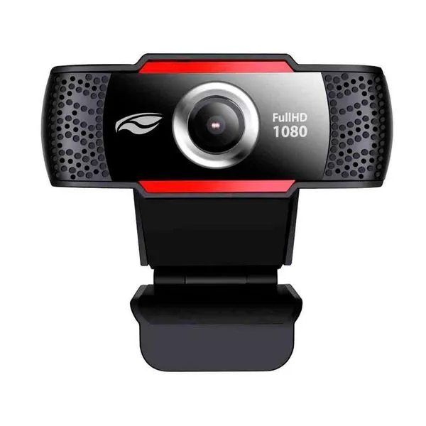 Webcam C3tech Wb-100bk, Resolução Full Hd 1080p, Usb 2.0, 2 Mp, 30 Fps, Microfone Embutido