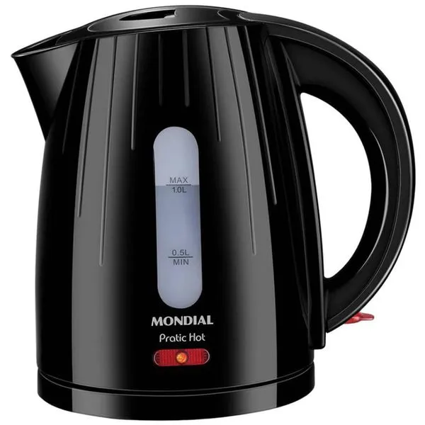 Chaleira Elétrica Pratic Hot 1 Litro CE07 Mondial Preto / 220V