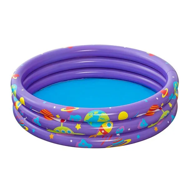 Piscina Inflável 101L Galáxia c/ 50 Bolas 4 Acéssorios Bestway 52466