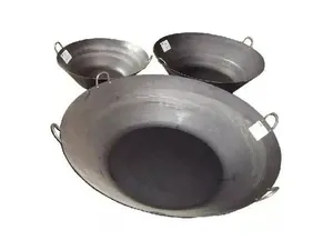 Tacho Beira Alta Preto Aço Carbono 31 Litros 60,5cm Diâmetro