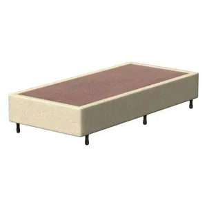 Base Box Queen Size Arezzo Jacquard 30x188x79cm Probel Bege