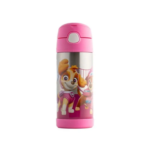 Garrafinha Térmica Infantil Skye e Equipe 320 ml Rosa U / Rosa