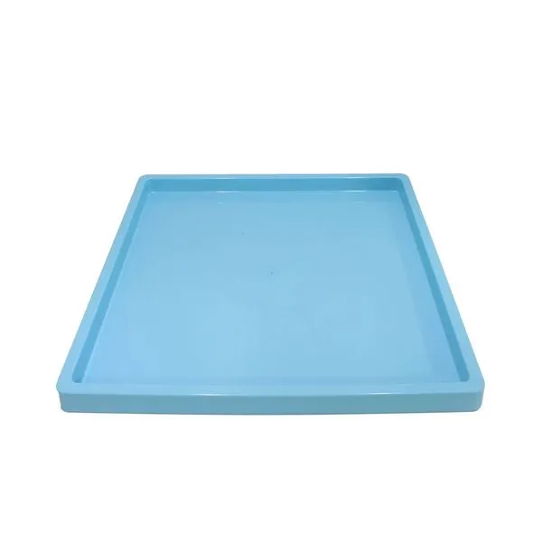 Bandeja Quadrada Produfest Azul Bebê 30cm